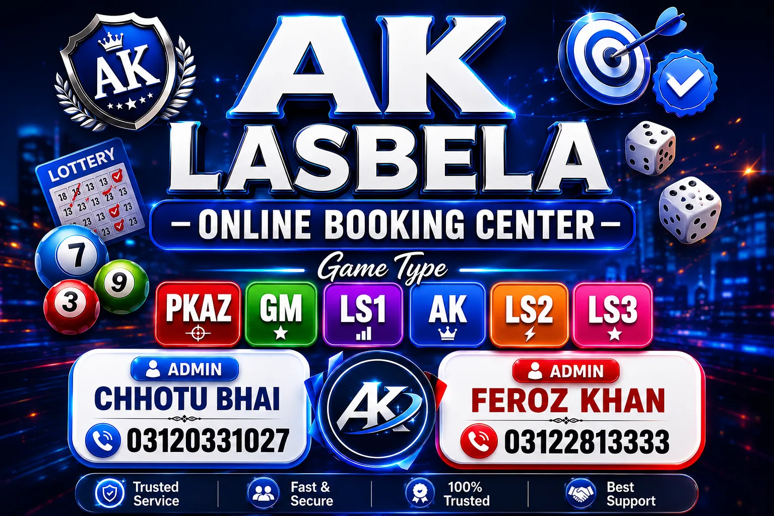 Daily Ak lasbela game of Karachi